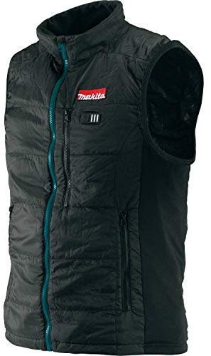 Makita DCV202Z2XL 14.4V to 18V Li-ion LXT Wärmeweste- ohne Akku, XL, Schwarz