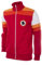 COPA Herren AS Roma 1979-80 Retro-Fußball-Jacke mit langem Ausschnitt, rot, M