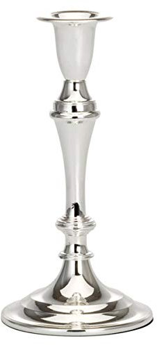SILBERKANNE Kerzenleuchter Peguera H 21,5 cm Premium Silber Plated edel versilbert in Top Verarbeitung. Fertig zum verschenken mit schicker Geschenkverpackung