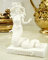 Kremers Schatzkiste Alabaster Figur Medusa 12 cm Skulptur weiß Gottheit Athene