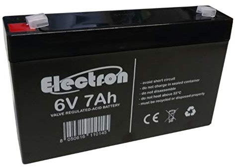 6V 7Ah batteria al piombo ermetica ricaricabile sigillata ricambio per auto macchina moto peg perego
