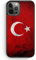 MUNIQASE Türkei Splash Flagge Türkiye Turkey - Silikon Hülle für iPhone 12 Pro - Motiv Design Türkisch - Cover Handyhülle Schutzhülle Case Schale