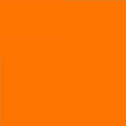 LEE Nr. 105 Orange - 24 x 24 cm transparente, hitzebeständige, farbige Farbfolie für Foto Studio PAR 64 Scheinwerfer - Gel Farbfilter Filter Folie (1 Stück, Lee 105 Orange)