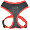 Puppia Soft Harness II - Weiches Hundegeschirr für kleine und mittelgroße Hunde - sehr komfortabel und verstellbar, PATD-HA1770-GY-L, L, Grau