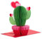 Hallmark Paper Wonder Pop-Up-Karte zum Valentinstag (Kaktus)