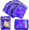 Mylar Folienbeutel Folienbeutel Geruchssichere,100 Pieces Aluminiumfolie Beutel mit Reißverschluss Zip Beutel Folie für Essenslager Party Süßigkeit Plätzchen Seife Tasche für Partygeschenke (7.5X10cm)