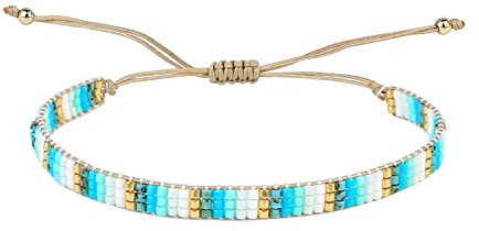 KELITCH Miyuki Wrap Armbänder Regenbogen Perlen Armbänder Freundschaft Armbänder Schmuck Für Damen Geschenk