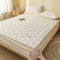 JIANINGHOME Bedding Gesteppte Matratzenauflage- Weich Mikrofaser Matratzen Topper - mit Spannumrandung - Matratzenschoner Unterbett auch für Boxspring-Betten,200x220+25cm