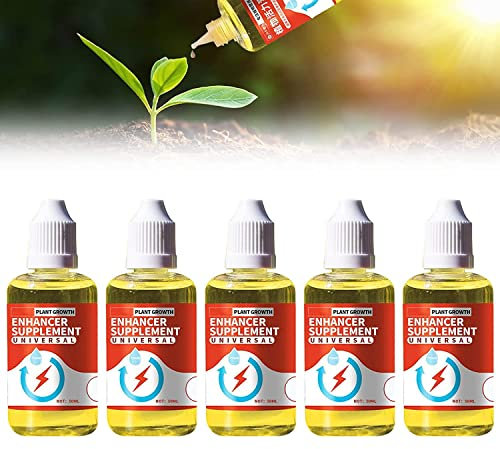 Plant Growth Enhancer Supplement,2023 Upgraded Take Root Rooting Hormone Supplement for Transplant and Rescue The Disease Seedlings Promotes Rooting,Grow New Plants from Cuttings (5pcs)