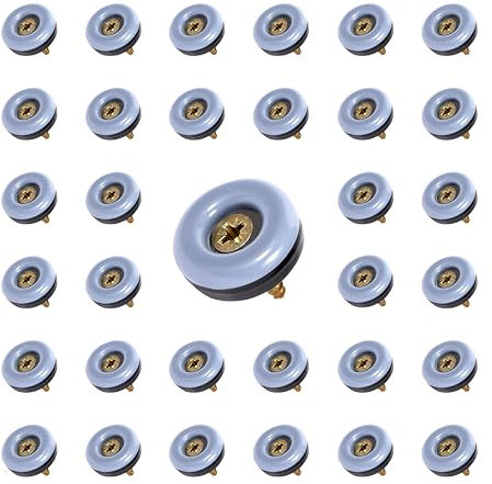 Piedini per sedie Protezioni per pavimenti Protezioni per pavimenti per gambe di sedie per piedini di mobili per una maggiore durata Cuscinetti protettivi ideali per superfici dure (25 mm)