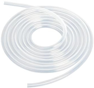 Qrity Tuyau en PVC, Tuyau D'eau Air, ID 10 mm x 12 mm OD, Tuyau d'Aquarium, Tuyau D'air, Tube Flexible de Pression, 2 Mètres