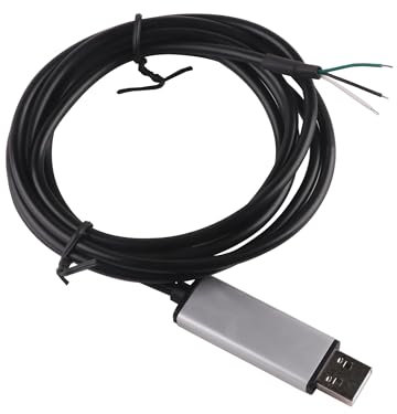 Câble convertisseur USB vers série RS485, puce FT232RL RS 485 en aluminium USB 3 broches 3Din câble de programmation dénudé