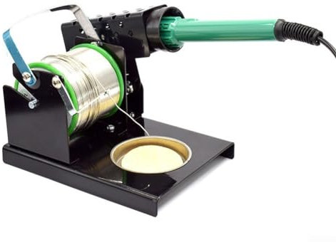 Soporte de soldador, soporte de alambre de estaño multifuncional, soporte de alambre de soldador soporte pesado