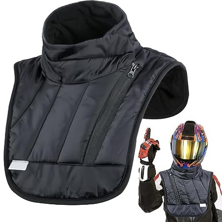 Joyivike Motorrad Schulter Nackenwärmer - Halstuch Herren | Winddichter Halsmanschette | Hals-und Brustwärmer Für Outdoor-Aktivitäten Im Winter | Winterwarme Essentials