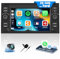 [2G+64G] CAMECHO Android 13 Autoradio für Ford Transit Fiesta Focus Kuga C-Max Mondeo S-Max mit Wireless Carplay Android Auto, 7 Bildschirm Auto Radio Stereo mit GPS FM WiFi BT SWC+AHD Rückfahrkamera