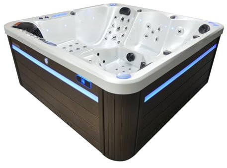 Spa Moorea 5 Places Gris - ZigZag SPA