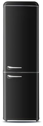 Frigorifero combinato retrò vintage Maremma nero