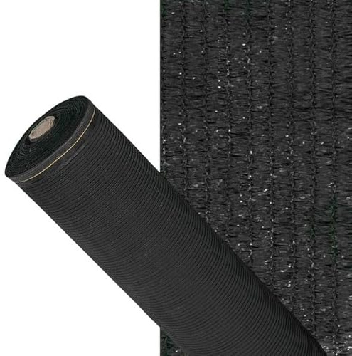 FERRETELIX® Brise-Vue Noir 2 x 100 m – Occultation 95% pour Jardin et Clôtures