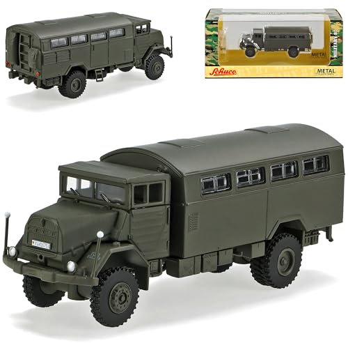 Man 5t GL 630 L2A Bundeswehr Armee Deutschland LKW Truck H0 1/87 Schuco Modell Auto Modell Auto