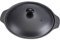 Amosfun Cazuela de Hierro con Tapa para Horno Aislado Cazuela de Hierro para Utensilios de Cocina