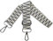 Taschengurte zum Wechseln Verstellbar Schultergurt für Tasche, Taschengurt Breit 3.8cm mit Silber Karabiner Schulterriemen Taschenband Tragegurt für Handtaschen, Beige/Dunkelblau, S24