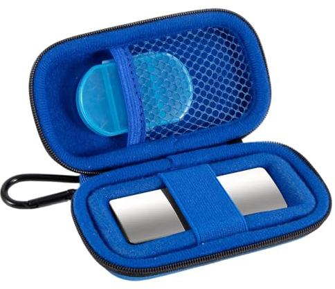 Case for kardiamobile EKG Heart Monitor,Hard Travel Case for KardiaMobile 6L,Cardiac Mobile Heart Monitor Bag Organizer,Heart Rate Monitor Portable Hard Suitcase(Pill Box Included)(Box Only)