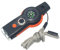 Emergency Whistle 7-in-1 Camping Safety Whistle with Compass Thermometer Light Magnifier Mirror Orange Stainless Steel Emergency Survival Kit Safety