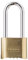 Master Lock 175EURDLH Cadenas à Combinaison Certifié en Zinc et Finition Laiton et Anse Longue, Doré, 10,7 x 5,1 x 2,4 cm