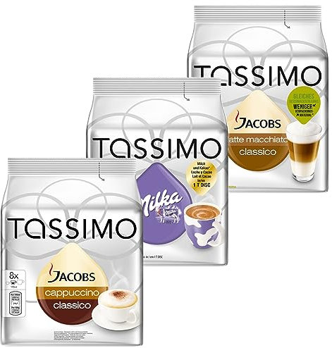 Tassimo Cream Collection, 3 Sortes, 48 T-Discs, 24 Portions