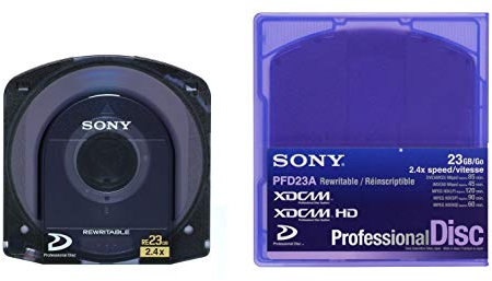 Sony XDCAM Disc 23GB 85 Min, PFD23A (Sony Professional Disc PFD23A - XDCAM Professional Disc 85min (23 GB))