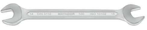 MATADOR Doppelmaulschlüssel, 12 x 13 mm, 0100 1213