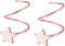 SLUYNZ 925 Sterling Silber Mode Ohrringe Stern Ohrringe für Frauen Damen Piercing Wickelohrringe… (B-Rose Gold Plated)