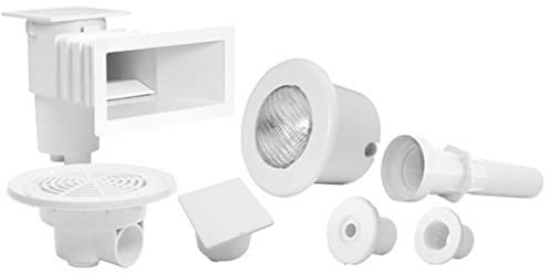 Aqualux Kit de pièces à sceller pour Piscine enterrée 7x3 Liner