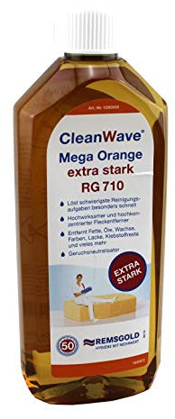 CleanWave Mega Orange extra stark RG 710 Löst schwierigste Reinigungsaufgaben besonders schnell - Hochwirksam und hochkonzentriert