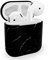 MyGadget Cover Rigida Compatibile con Apple AirPods 1 e 2 Generazione - Case Protettiva per Cuffie Auricolari - Skin in Nero Marmo