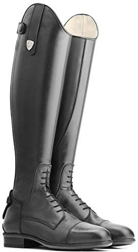 STIVALI TATTINI BOXER CLOSE CONTACT IN PELLE LISCIA e LACCI ANTERIORI 39