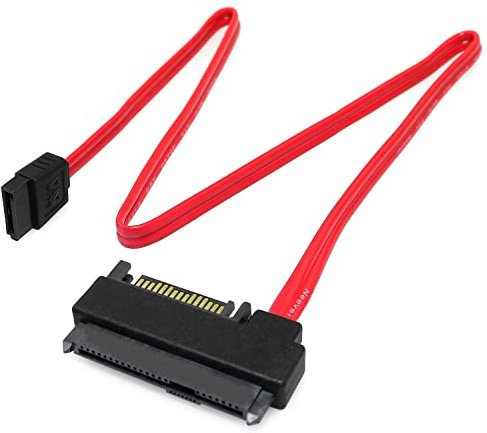 BLLNDX SFF-8482 to SATA Cable SAS Hard Disk Connected to Motherboard SATA Port Adapter Wire15PIN Power Port