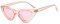 BOUACOUA Vintage Cat Eye Sunglasses UV Protection Fashionable Style Sonnenbrille