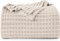 Utopia Bedding Coperta in cotone Waffle 300 GSM (cachi - 228x228 cm) Coperta da letto morbida e leggera, traspirante e di grandi dimensioni, per coprire qualsiasi letto in tutte le stagioni.