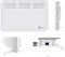 1000W/1500W/2000W Electric Panel Heater Wall Mounted - LOT20/ERP Compliant c/w 24/7 Timer/Thermostat - Wall Hung Fixings + Mounting Feet (1000W, Wall Mounted)