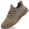 CAIQDM Schuhe Herren Laufschuhe Sneaker Outdoor Sportschuhe Turnschuhe Männer Joggingschuhe Atmungsaktiv Running Shoes Men Walking Schuhe Freizeitschuhe Fitness Schuhe Braun 46 EU