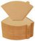 BOARDFEB Coffee Filters #2, 240 Count Coffee Filters Natural Unbleached Disposable Coffee Filters 2 Filter Cone Paper for Coffee Makers