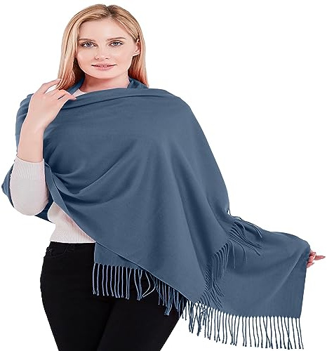 CJ Apparel Châle Épais en Coton Mélangé Châle pashmina Femme (lot de 1)