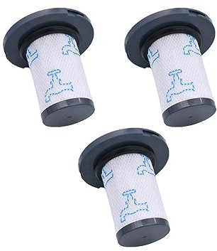 TEidea 3 filtres lavables, compatibles avec Rowenta ZR009007, compatibles avec Tefal x-Force Flex 14.60 11.6, pièces et Accessoires for aspirateur à Tige