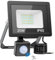 nipify Security Lights Outdoor Motion Sensor, 20W 2000LM Super Bright LED Flood Lights with IP65 Waterproof, 6500K Cool White Pir Floodlight Mains Powered for Outside Garden Patio Backyard Garage