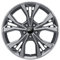 Original Ford Focus/C-MAX 2014-2020 und Ford Mondeo 2014-Aktuell Leichtmetallrad 18 5 x 2-Speichen-Design, anthrazit glanzgedreht