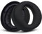 QKIIP Ersatz-Ohrpolster für Sony Playstation Pulse 3D Wireless Headset PS5, Ohrpolster mit Geräuschisolierungsschaum (schwarz: (atmungsaktives Gewebe + Memory-Schaum))