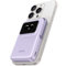 UGREEN Uno Batterie Externe 10000mAh 20W Emoji Affichage avec Support Pliable Compatible avec MagSafe iPhone 16 Plus Pro Max 15 Power Bank Induction USB C Magnétique sans Fil Charge Rapide (Violet)