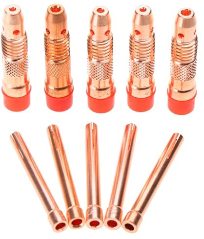 Argon-Schweißgerät, WIG-Inverter-Schweißmaschine/Ausrüstung, 1,6 mm/2,0 mm/2,4 mm/3,0 mm/3,2 mm, WIG-Spannzange, Wolfram-Spannzange, 10 Stück