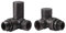 Manual Radiator Valve Round Corner - 15mm x R 1/2 - Brushed Gunmetal